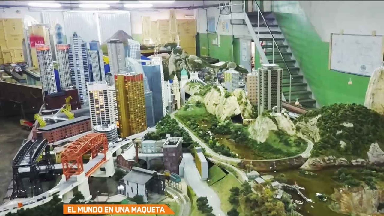 El mundo en una maqueta