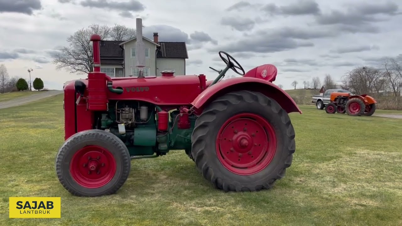 VOLVO, modell T43 Hesselman, 4 cyl år 1952 | Sajab Auktioner