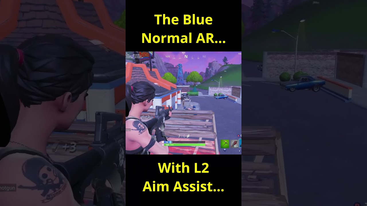 The Blue Normal AR With L2 Aim Assist... -Fortnite Project Era Chapter 1 Season 5!