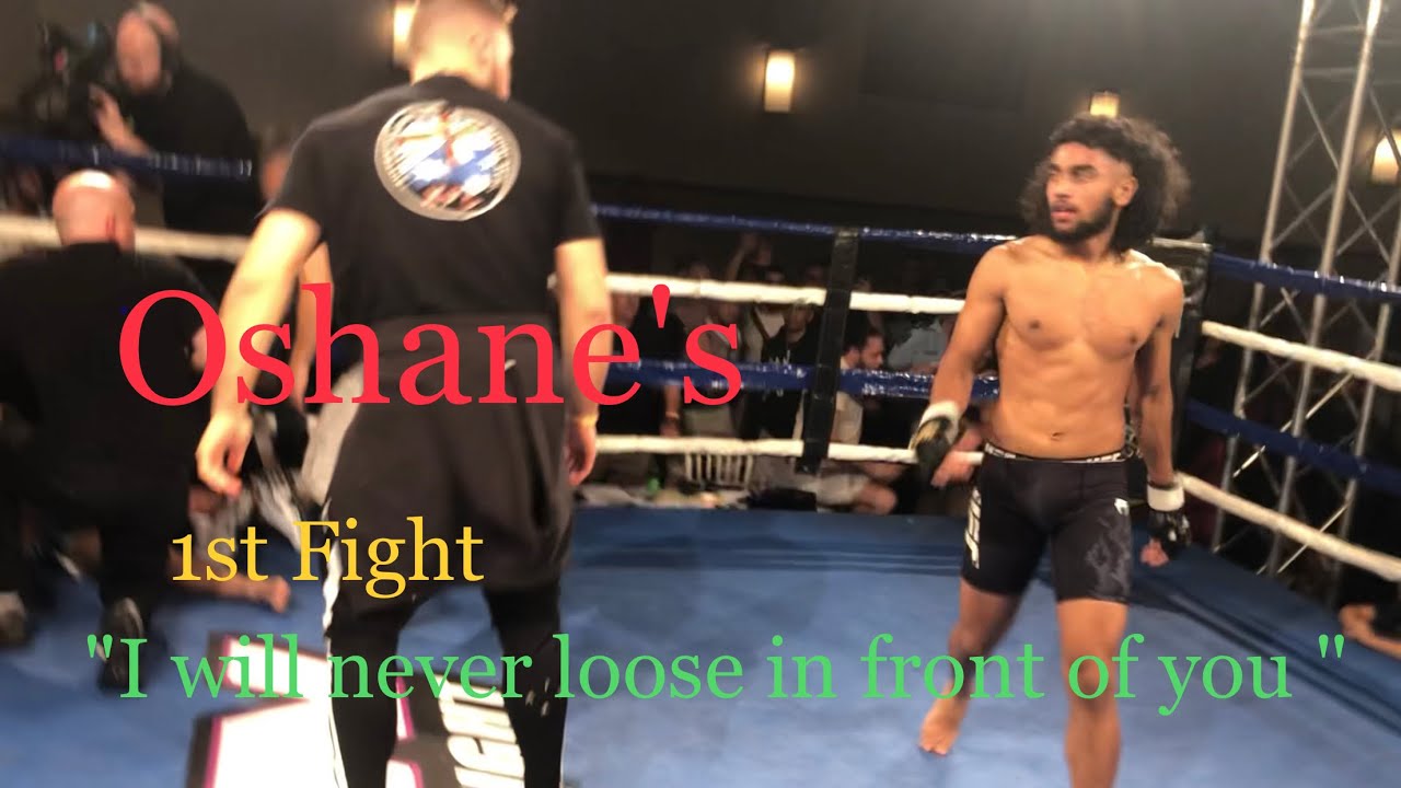 My son, Oshane Perera fighting with Castro in Sydney 25th Sep 2022