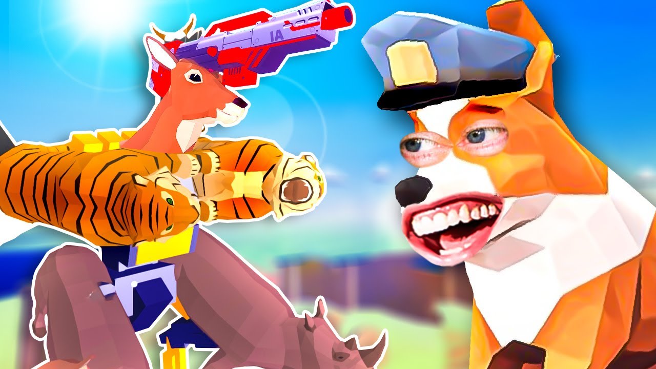 Can Metal DEER Solid Defeat Mecha POLICE Dog? - DEEEER Simulator