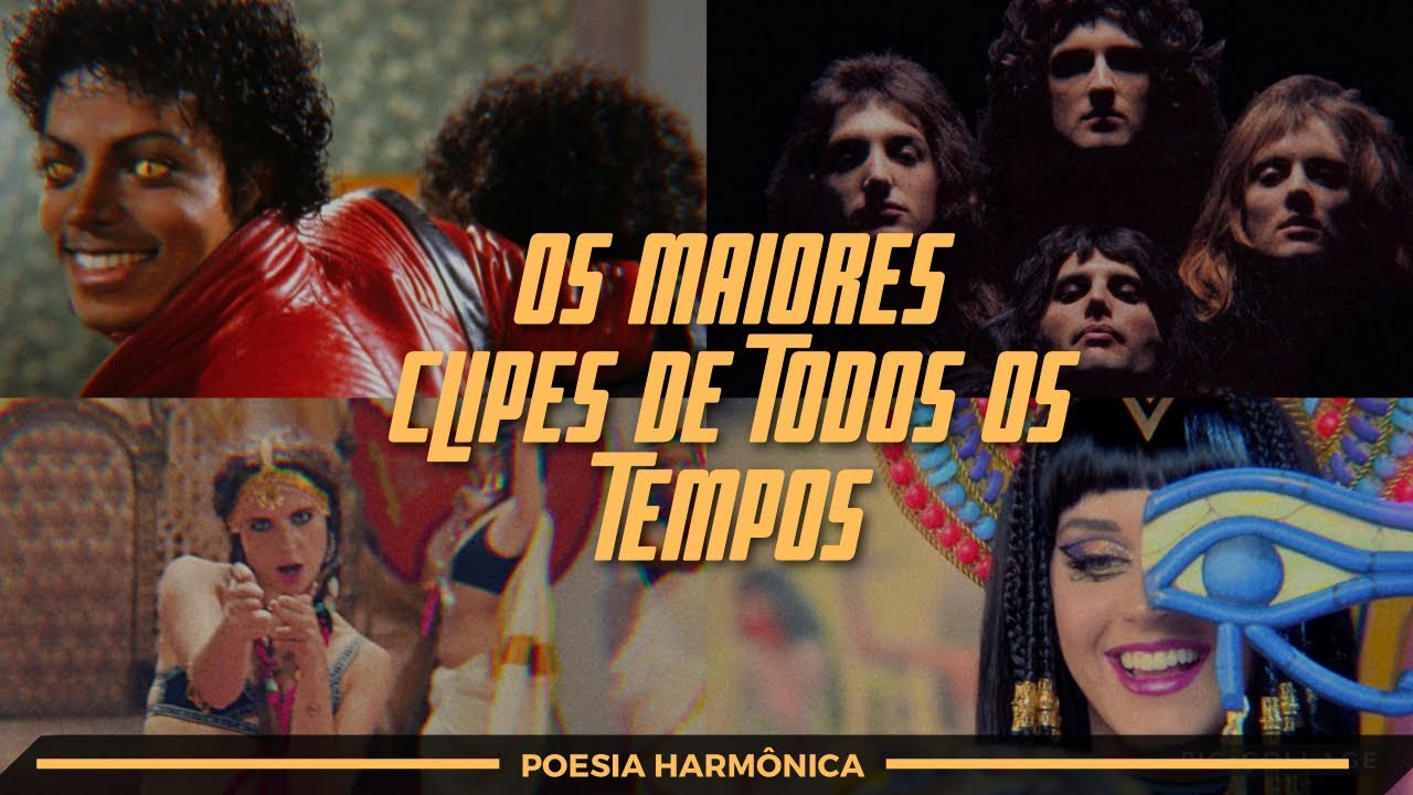 OS MAIORES CLIPES DA HIST&Oacute;RIA DA M&Uacute;SICA