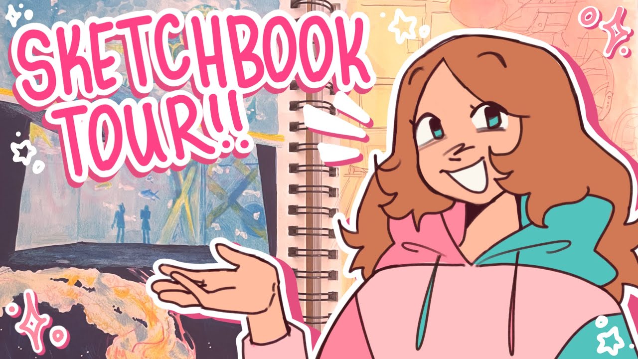 sketchbook tour!! ☆ june - october 2023