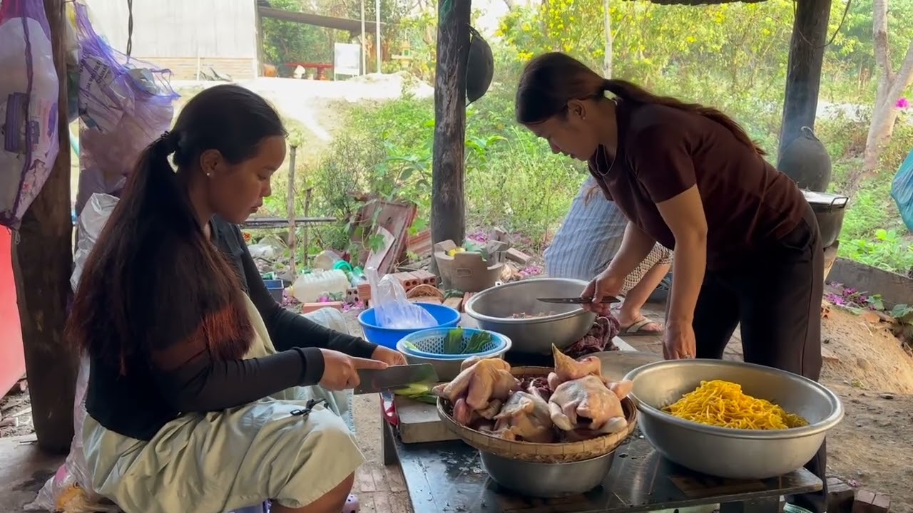 Our Chinese New Year Traditions: Cooking Together at Mom’s House