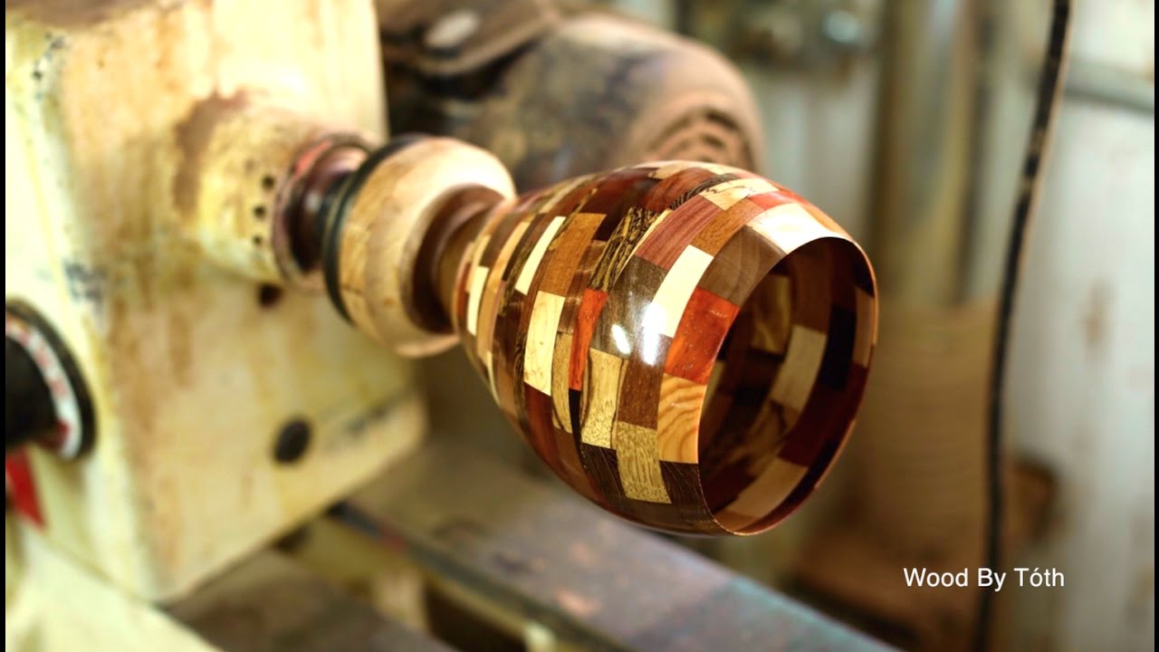 Segmented Chaos Vase