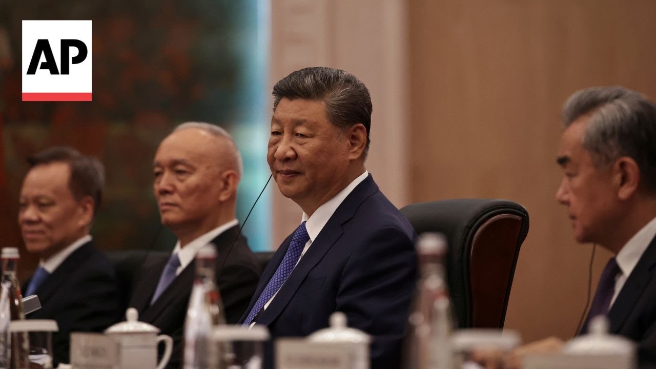 China's Xi Jinping meets world leaders in Tianjin as China hosts SCO Summit
