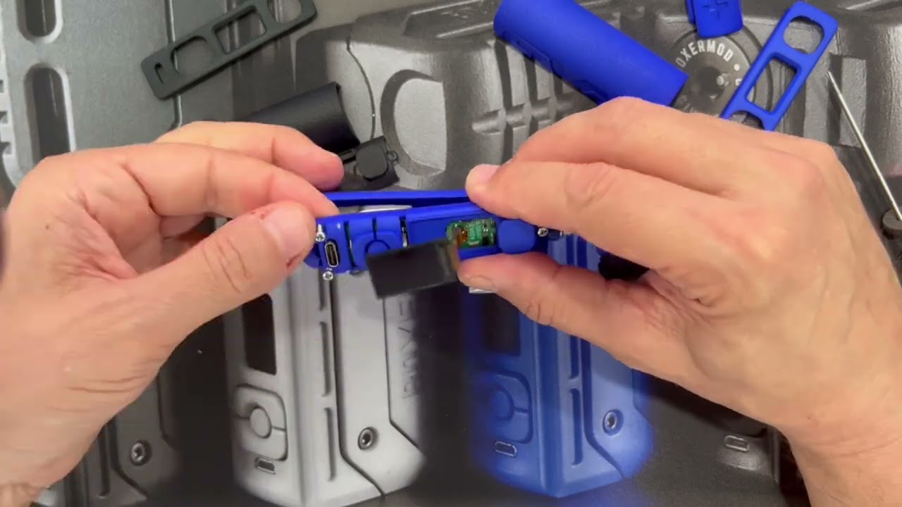 How to swap out the Accent Parts on a Boxer Classic DNA100C Boro Box