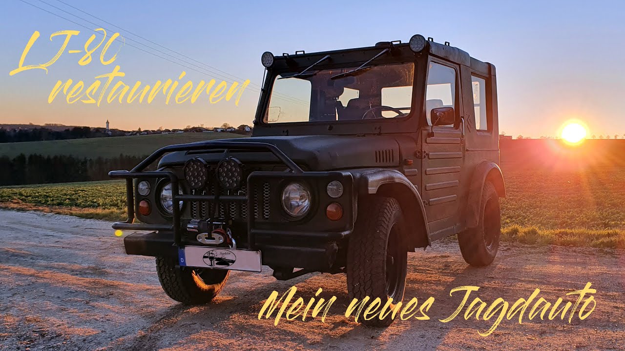 Aufarbeiten eines Suzuki LJ80 – Mein neues Jagdauto – Lackieren mit Protektor Lack