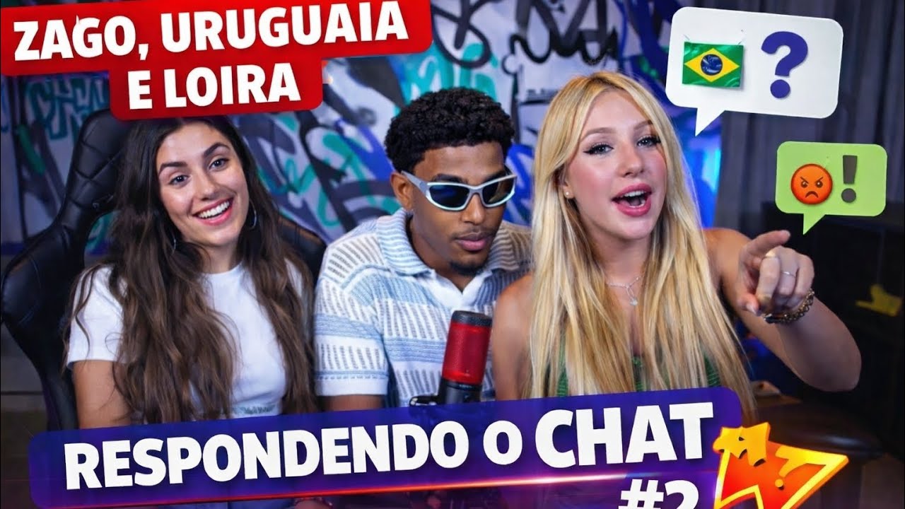 O CHAT NÃO PERDOOU 😳 | Zago, Uruguaia e Loira #2