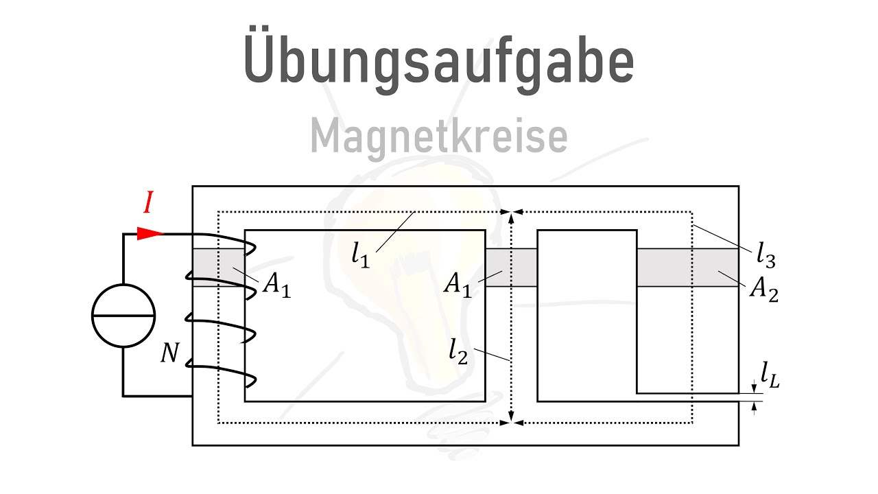 Übungsaufgabe Magnetkreise