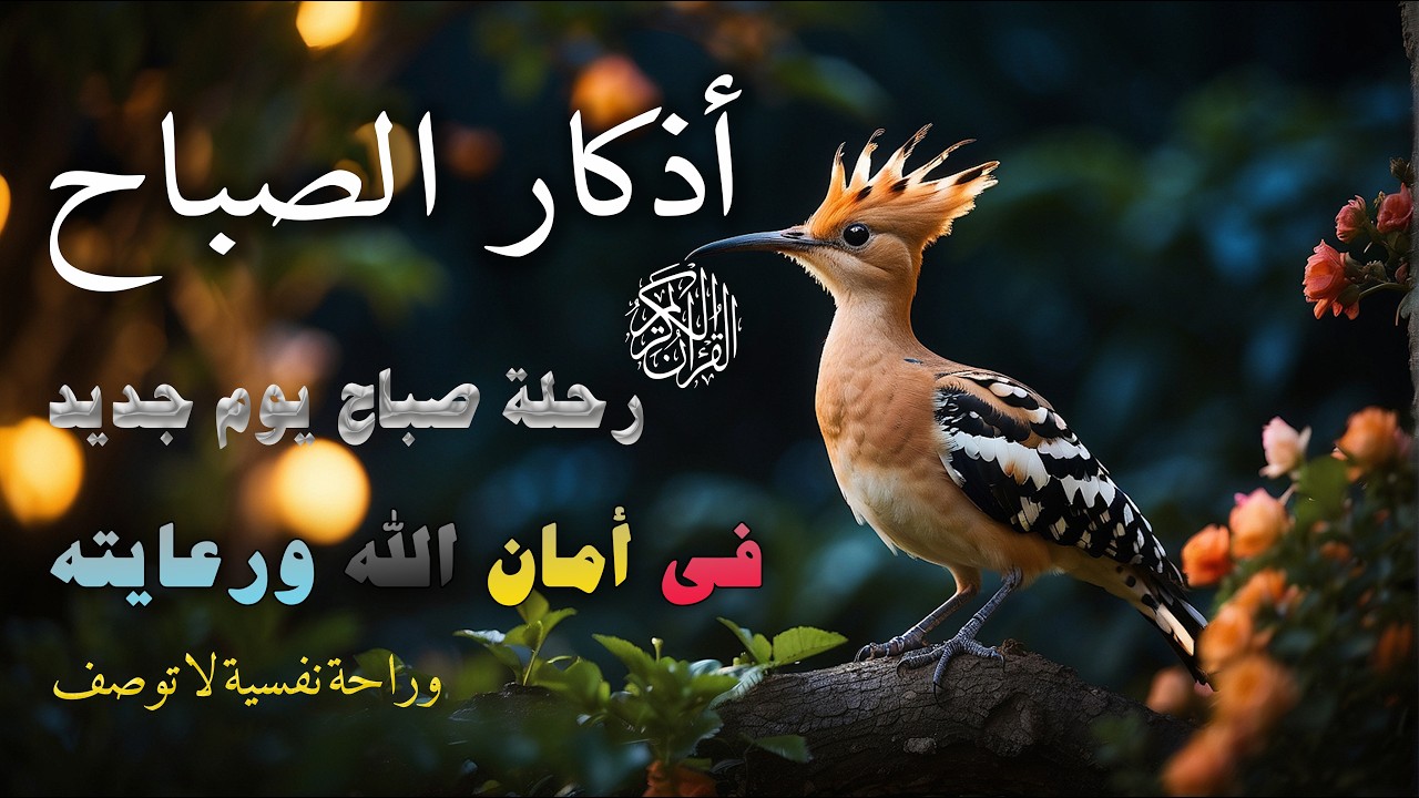 اذكار الصباح بصوت جميل هادئ مريح للقلب 💚 إذا قلته كفاك الله ورزقك من حيث لا تحتسب !!ماجد الدعوس