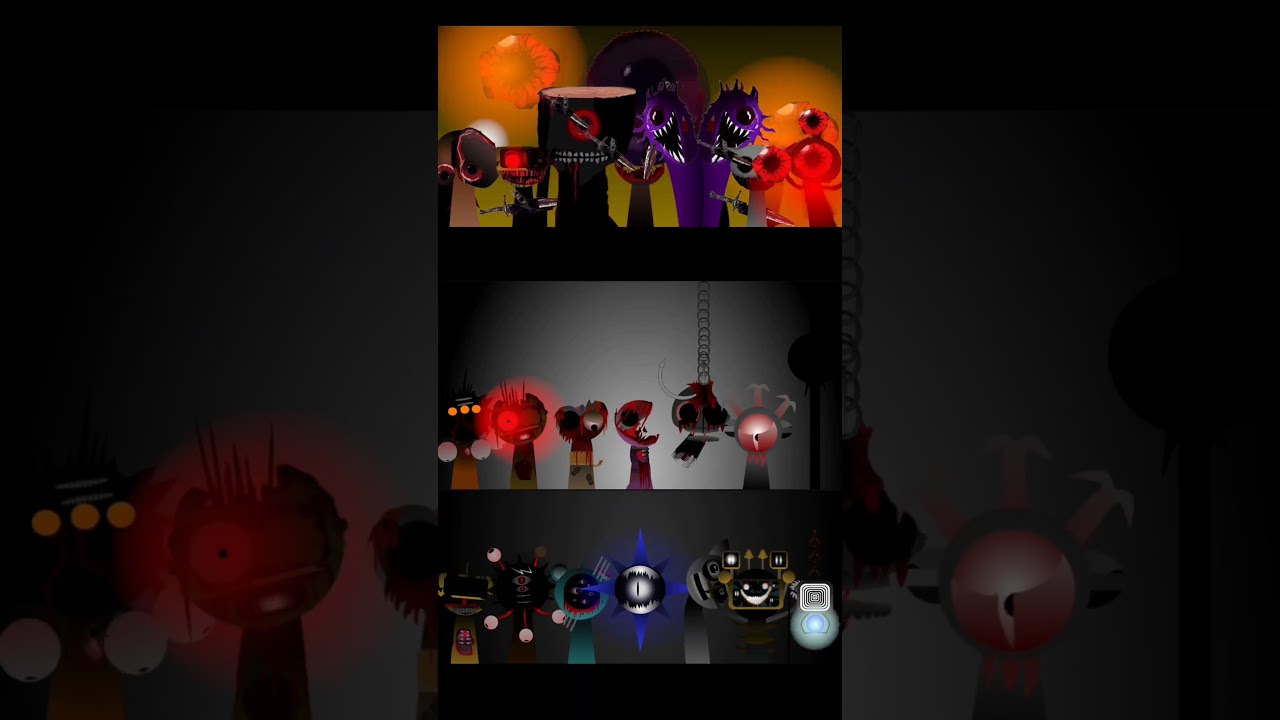 Sprunki Phase 101 vs Phase 5 vs Phase 11 on 🔥🔥 #sprunki #incredibox