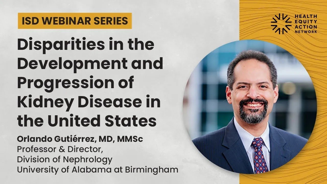 Disparities in the Development and Progression of Kidney Disease in the United States