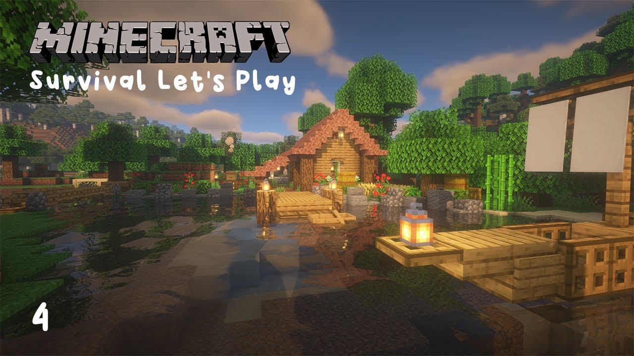 Minecraft ASMR | Relaxing Let's Play | Episode 4 [No commentary] 1.19