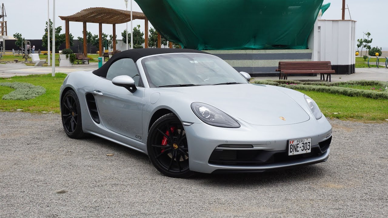 Porsche 718 Boxster GTS - Prueba de manejo