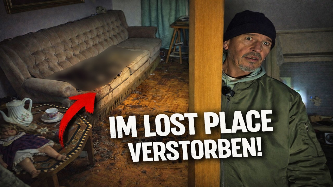 Sie lag tagelang unentdeckt Tot im Wohnzimmer Alle Sachen sind noch da. Das Haus wuchert zu.