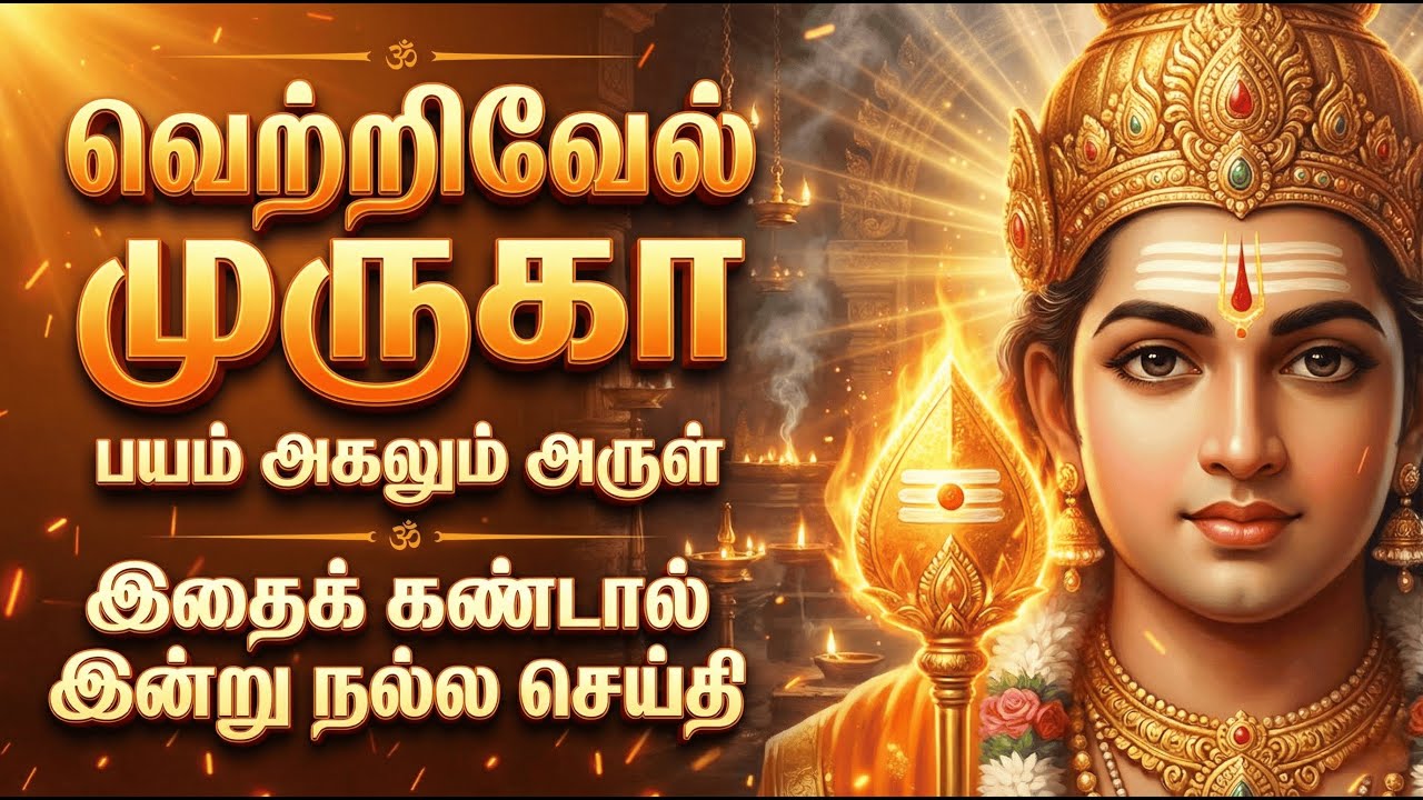 வெற்றிவேல் வெற்றிவேல் முருகா | Vetri Vel Vetri Vel Muruga Devotional Song