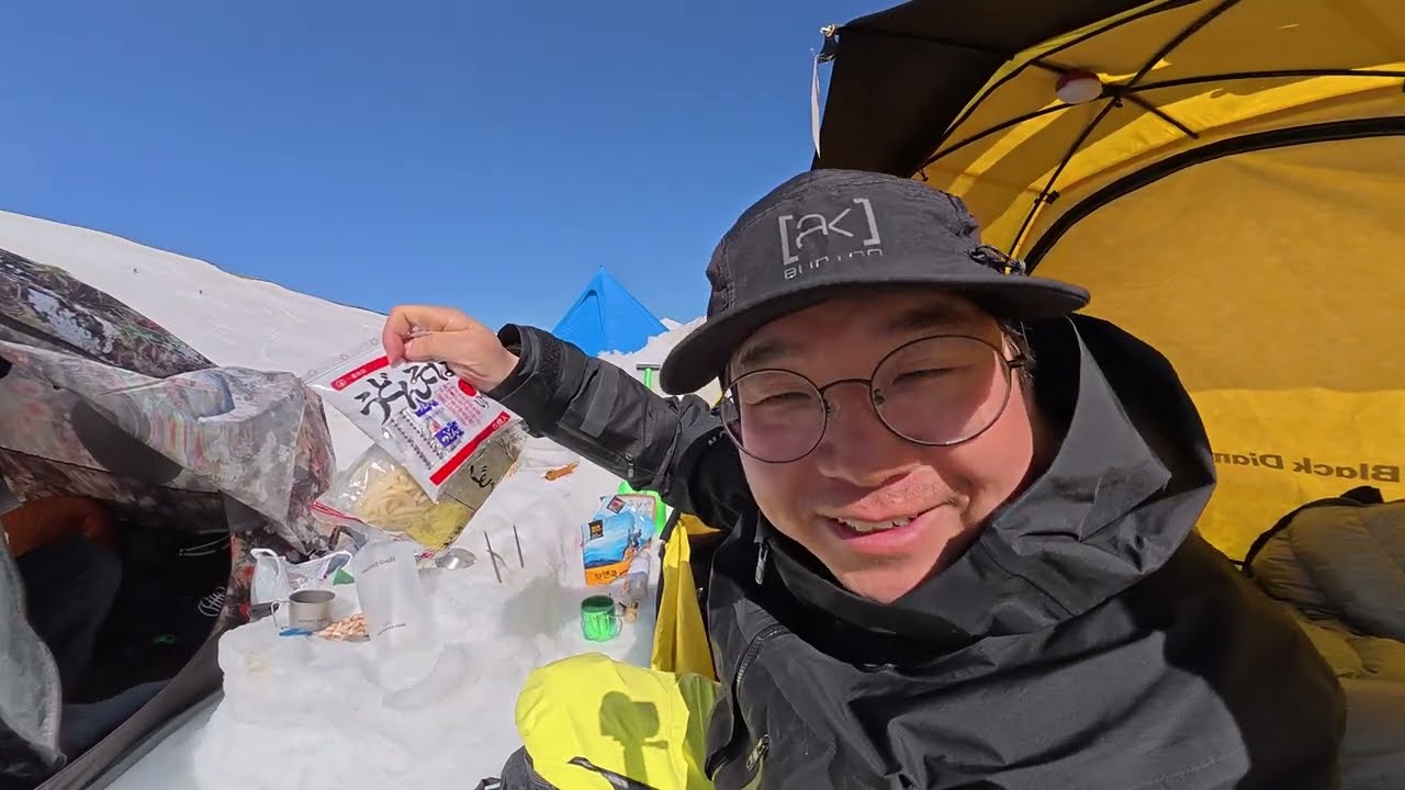 2025 다테야마 야영, 백컨트리 스노우보딩 #파우더보드 #snowboarding #snowboard #스노우보드