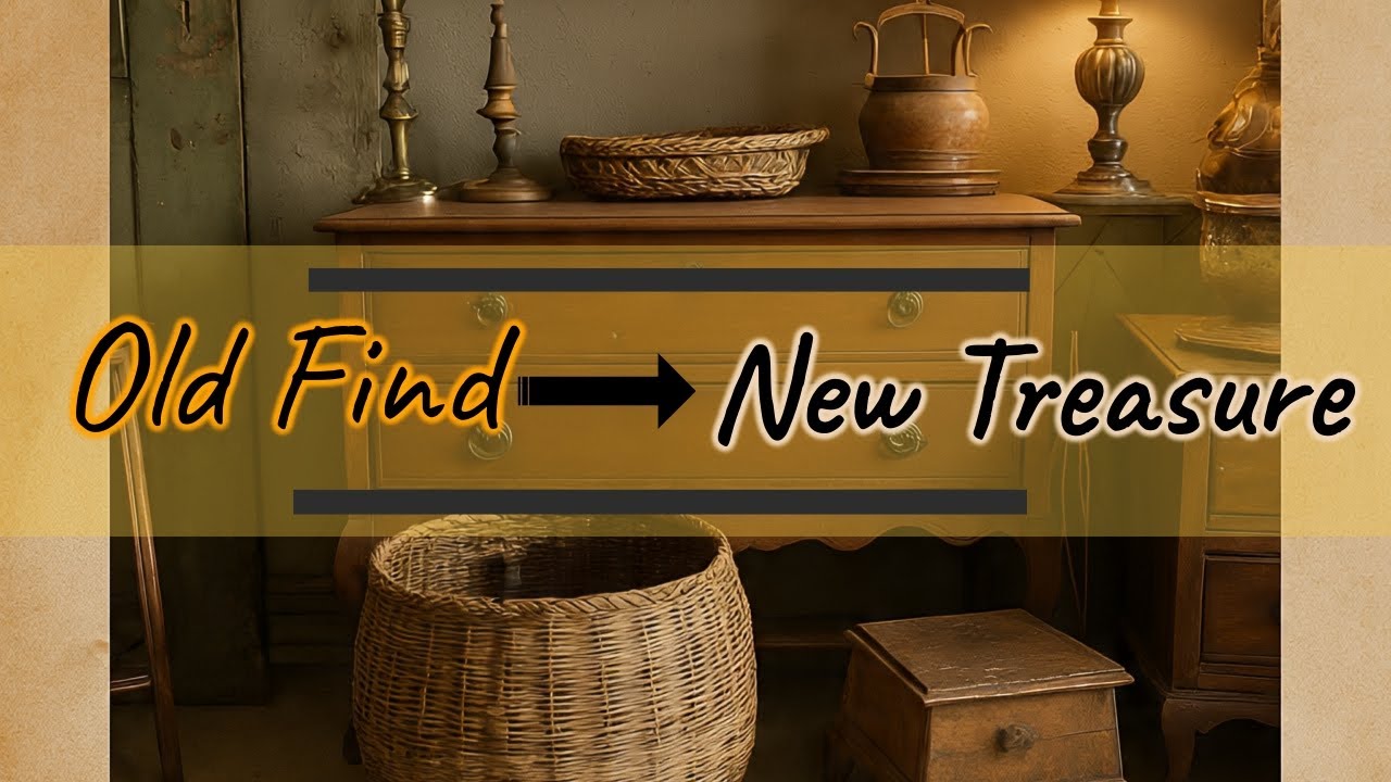 Trash to Treasure * Budget Friendly * DIY Thrift Flips * Secondhand Decor