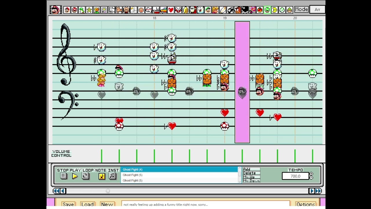 Mario Paint | Ghost Fight - Undertale