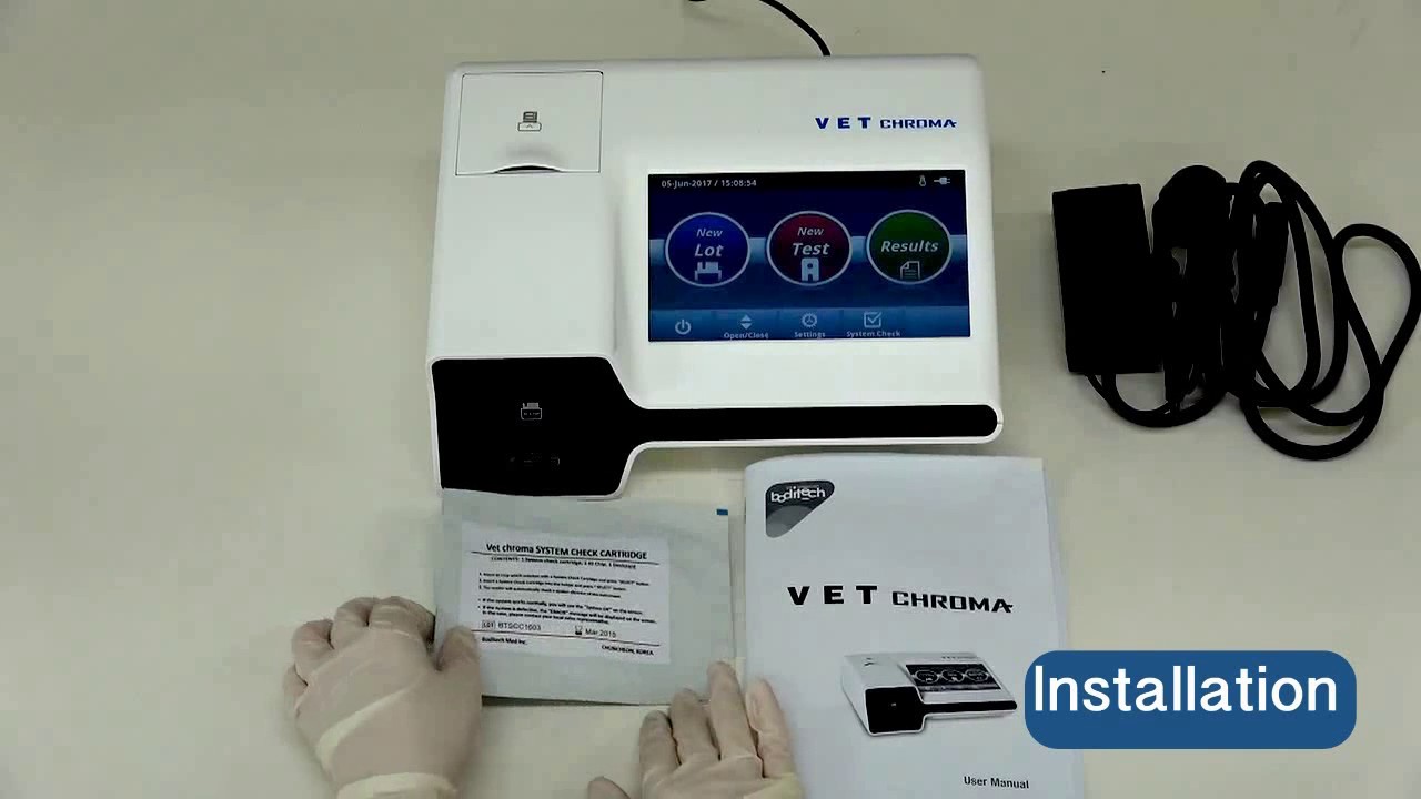 ANIVET Vet chroma Installation EN