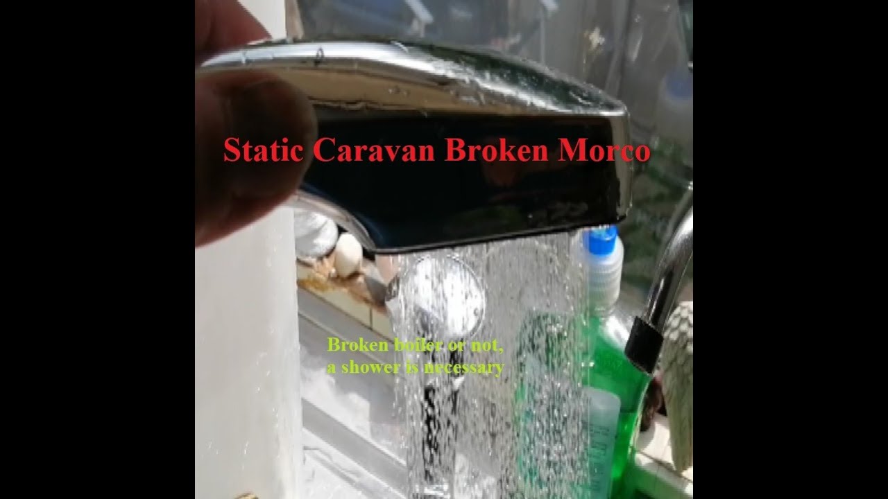 Broken Boiler In a Static Caravan (A shower becomes Necessary)