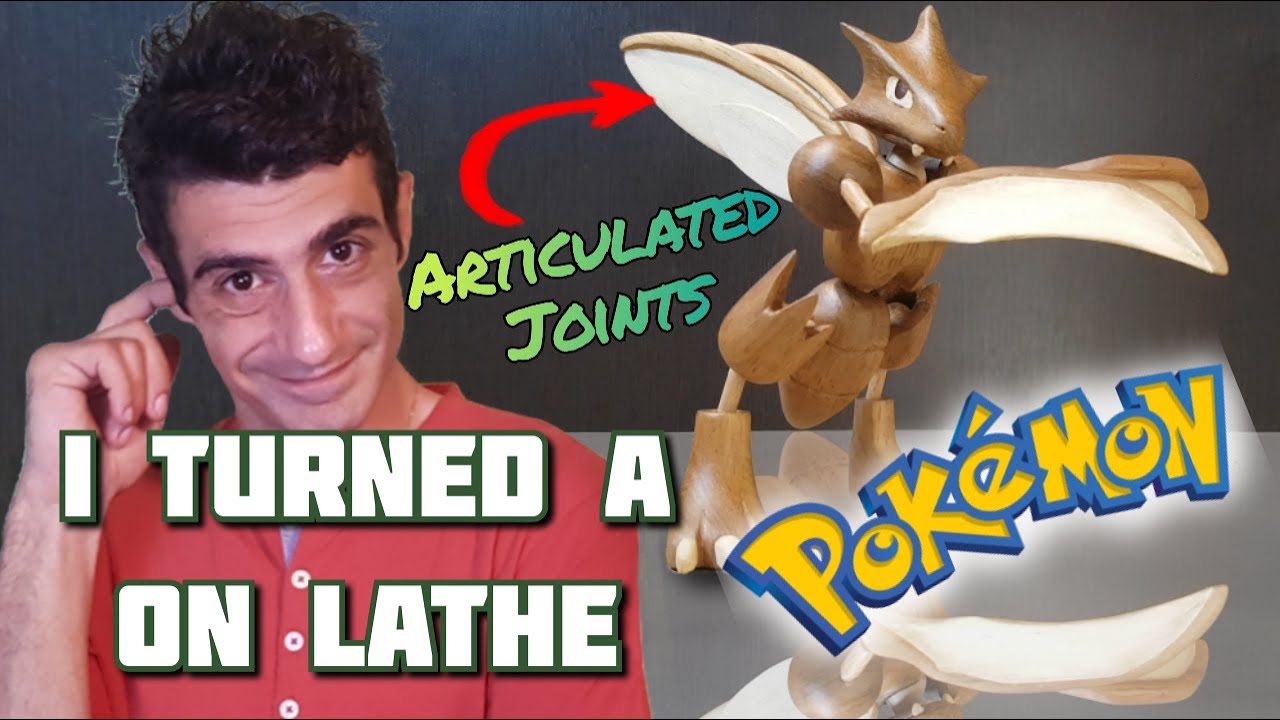 Making Wooden SCYTHER With UNUSUAL Methods ❕❕👈 (POKEMON Action Figure)❗