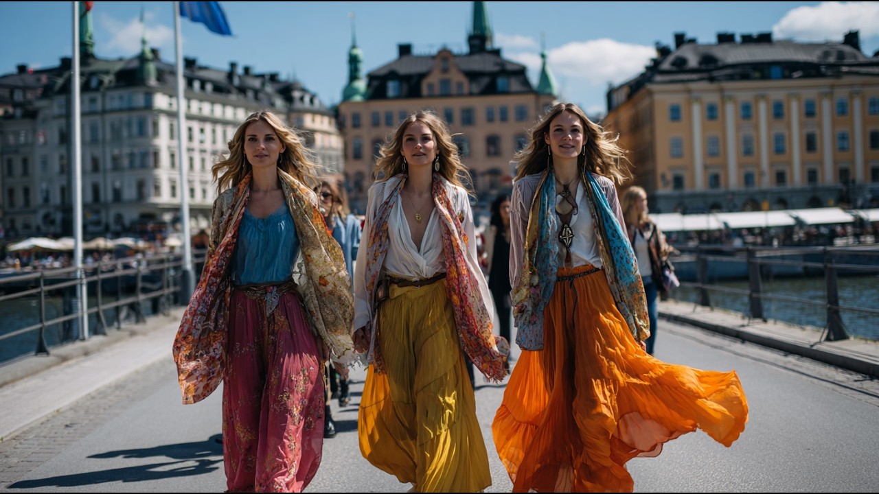 Скандинавский уличный стиль | Элегантная весенняя мода в Стокгольме