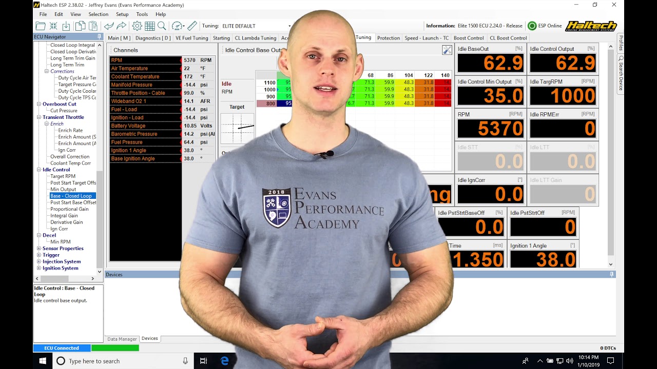 Haltech Elite: Launch Control | Evans Performance Academy