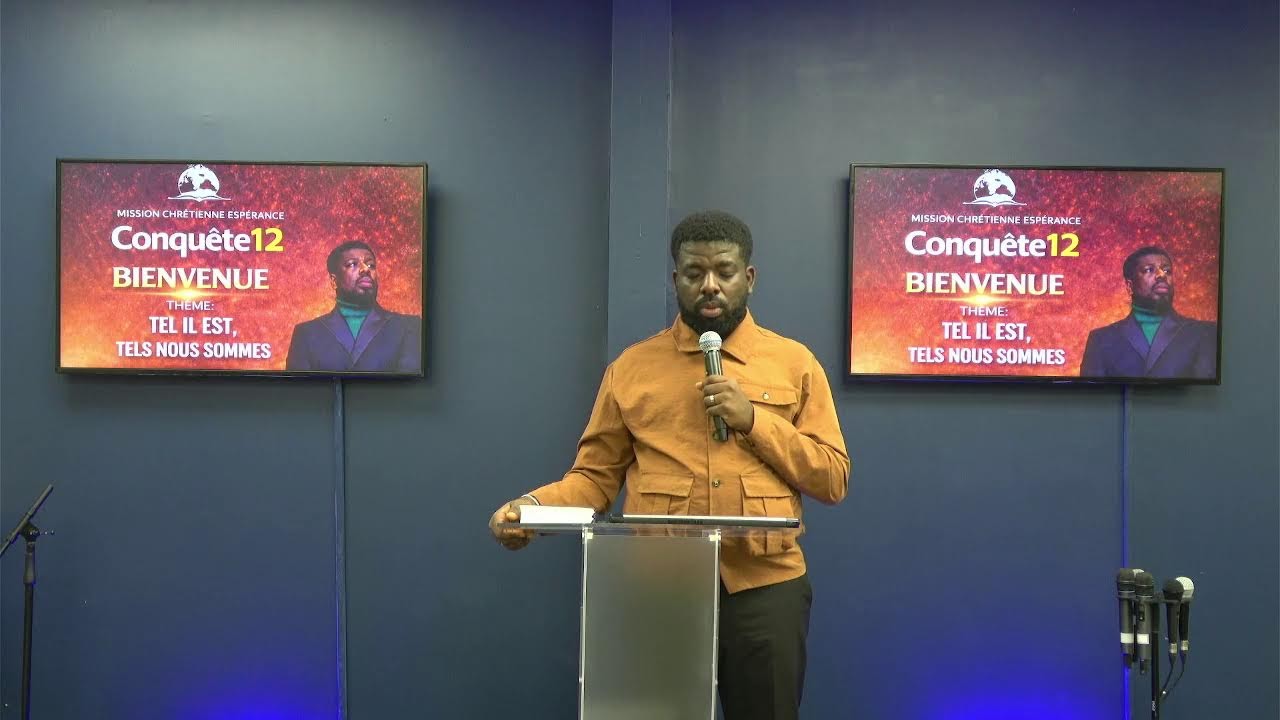 CONQUETE 12 |  TEL IL EST TELS NOUS SOMMES with Gaston Shuku Pastor