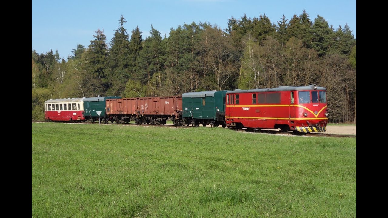 Smíšený historický vlak s T47.011 ČKD - JHMD 2016