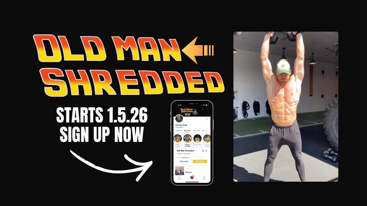 «Старый мужчина в отличной форме» — программа тренировок, созданная для улучшения подвижности и д...