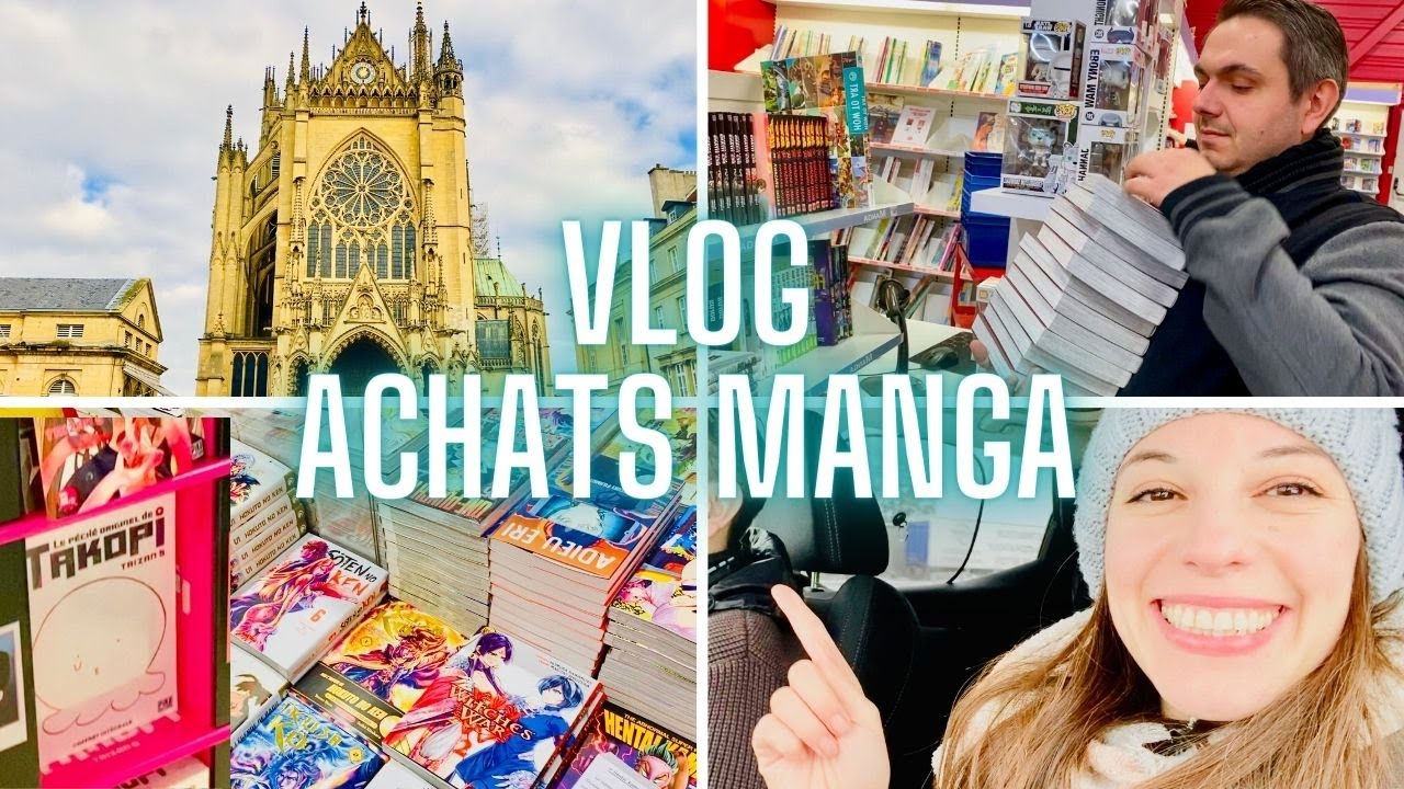 VLOG ACHATS MANGA 2023 #2