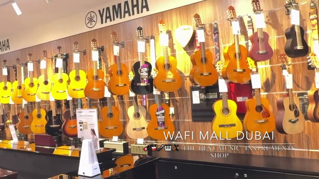 🎹 Wafi Mall Dubai | Yamaha Music Instruments Shop Tour