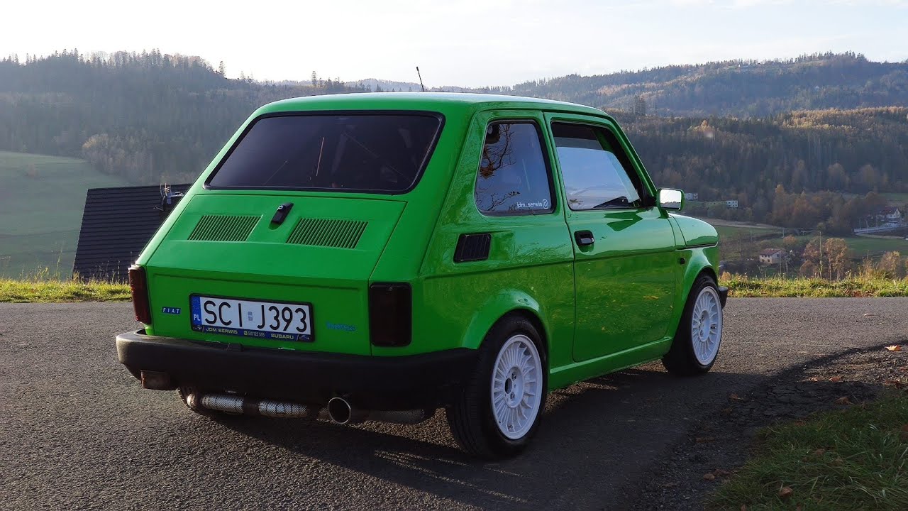 Silnik z Subaru w Maluchu?! 😎😎😎 Turbo Żaba Fiat 126 SWAP 2.2T #3 +PIERWSZE TESTY