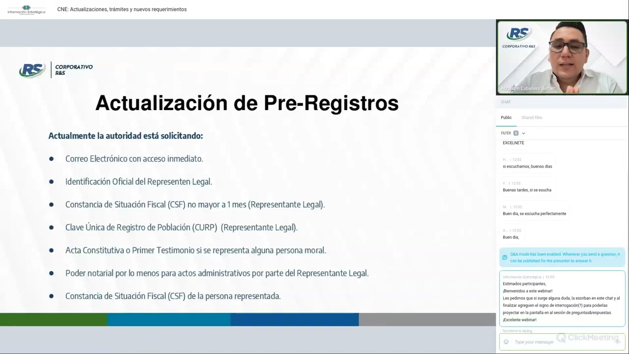 2026 03 04 CST CNE  Actualizaciones  trámites y nuevos requerimientos