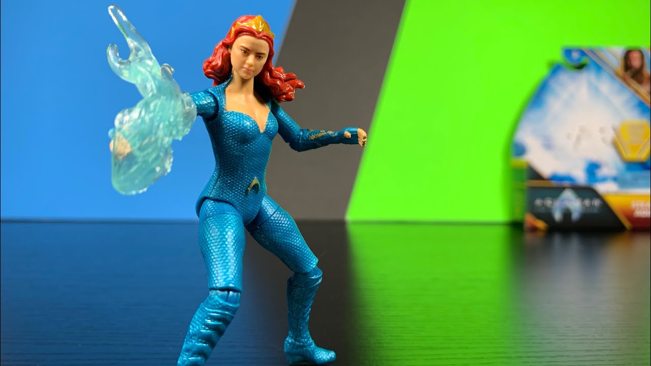 Aquaman And The Lost Kingdom (Mera) 4 inch ￼Spin Master action figure review ￼￼