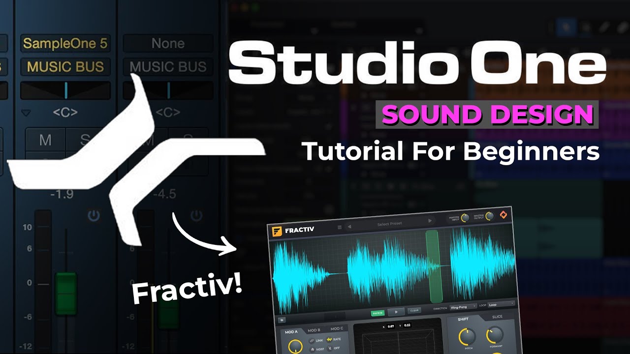 Studio One Pro - Introduction to Sampling with Fractiv