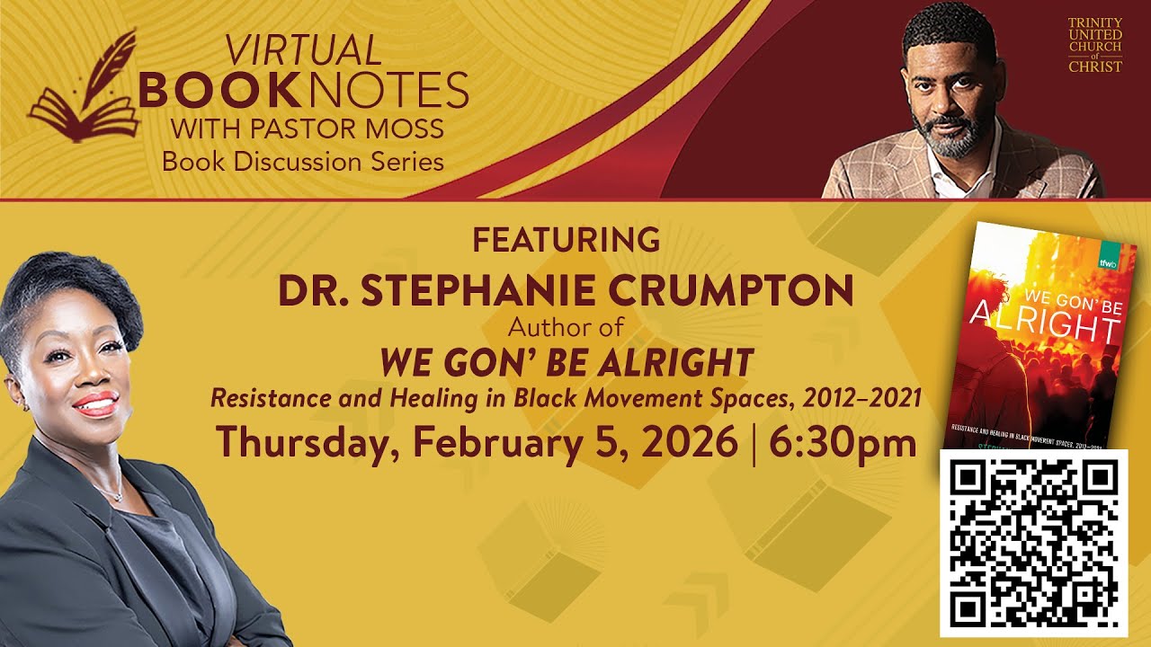Book Notes with Pastor Moss | Dr. Stephanie Crumpton 02/05/26