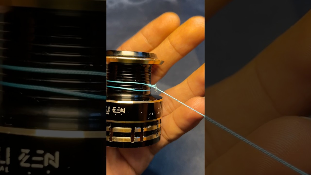 Best Way to Tie Braided Line to Spinning Reel | No Slip, No Hassle