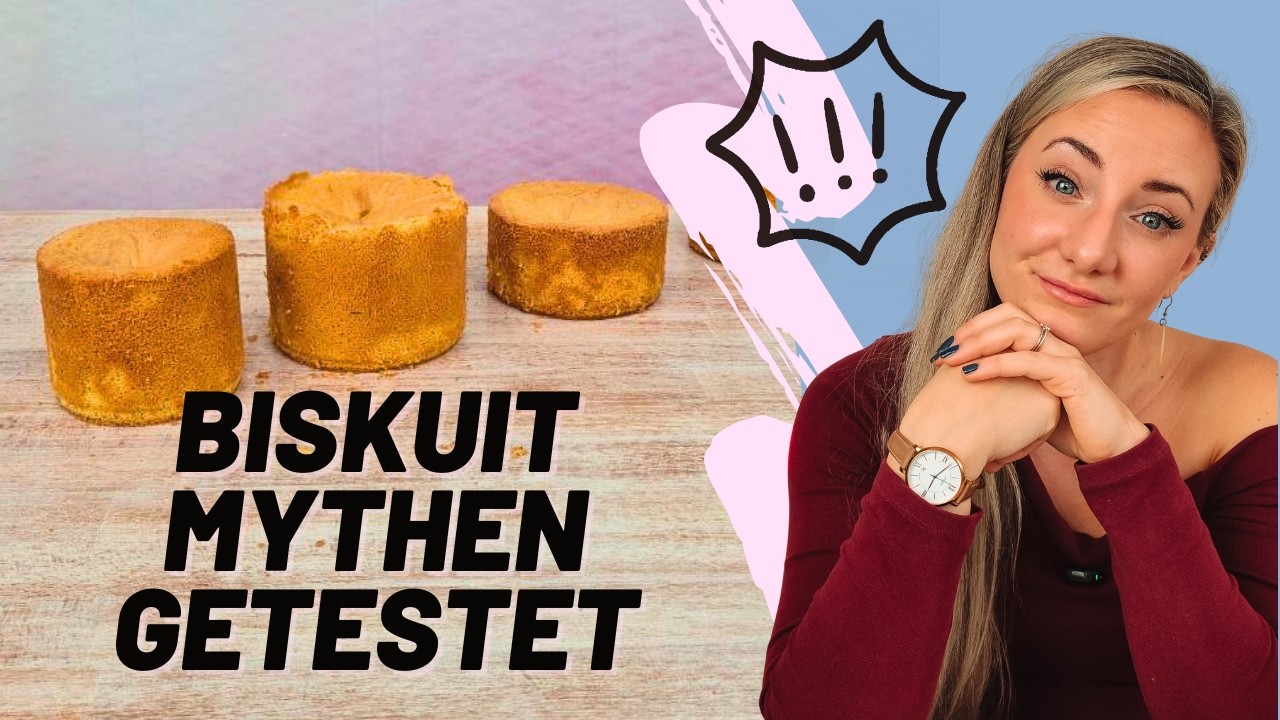 Warum dein Biskuit einsinkt: Der große Test! 😱