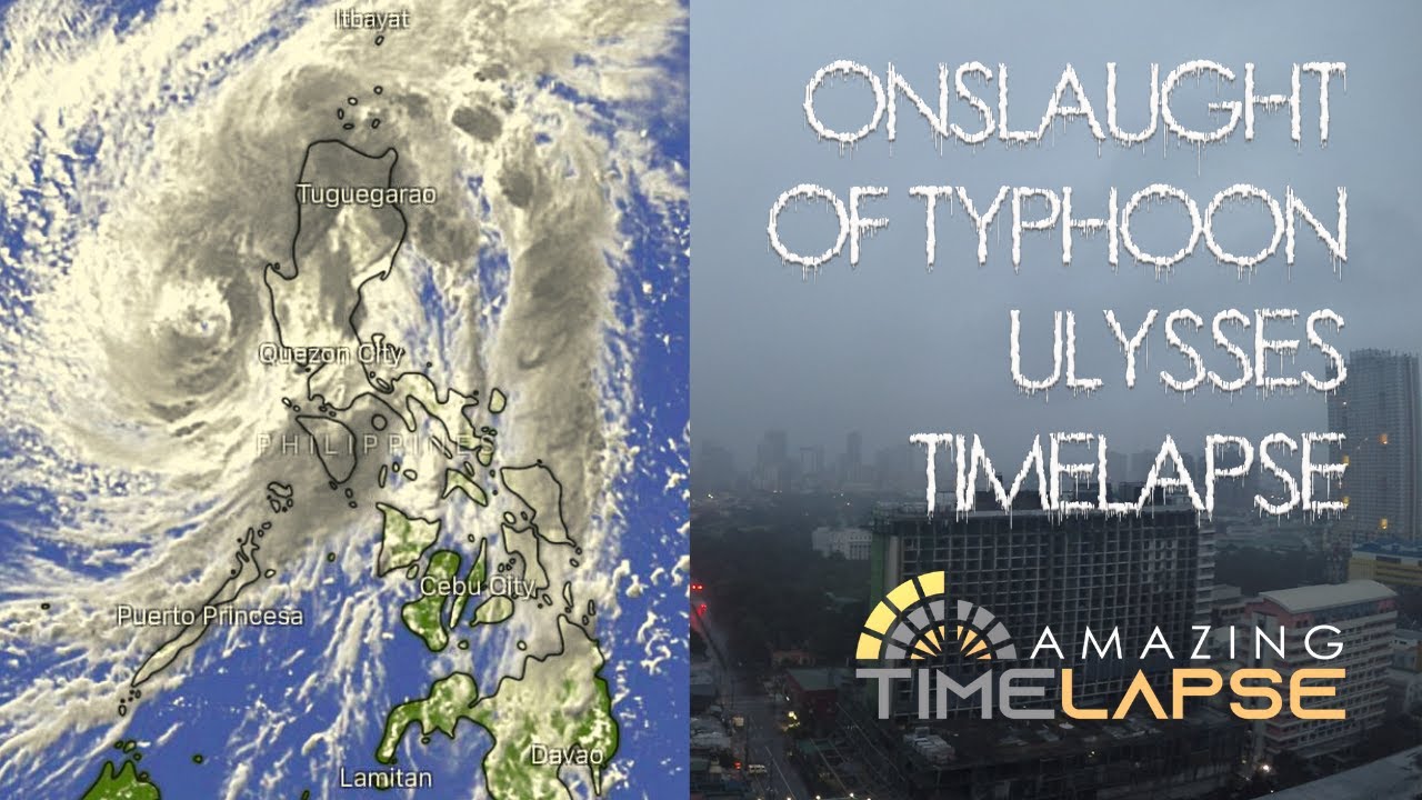 RBB Studio | Amazing Timelapse Ep.  2 Onslaught of Typhoon Ulysses Timelapse Video