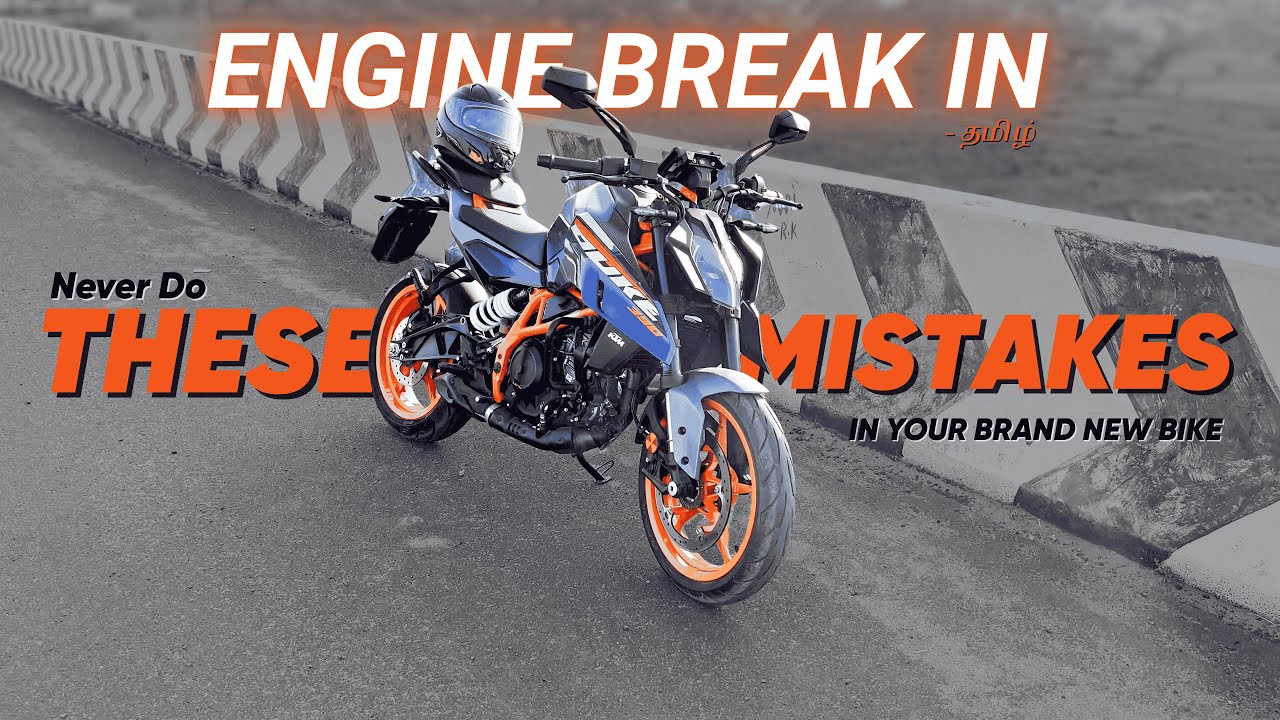 ⚠️ Never Make These Mistakes on Your Brand New Bike! | Engine Break-In Explained in Tamil