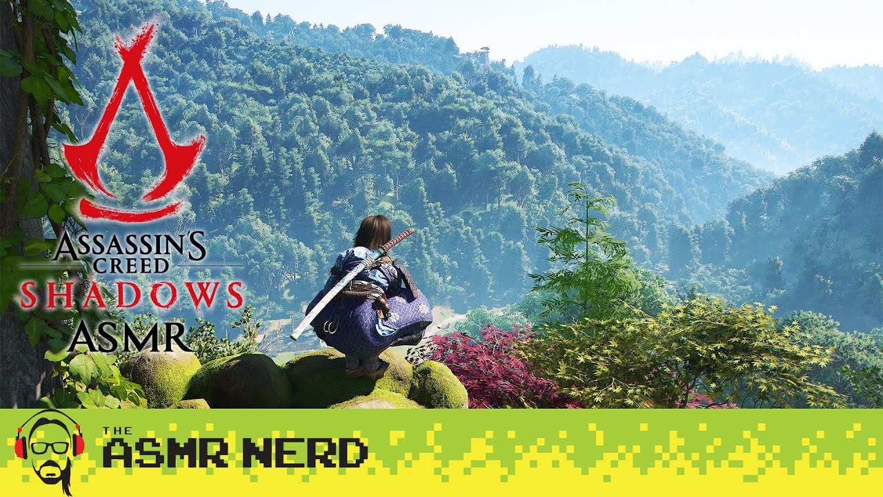 Soft-Spoken ASMR 😴 A Stunningly Gorgeous Relaxing Wander in Feudal Japan in Assassin's Creed Shadows