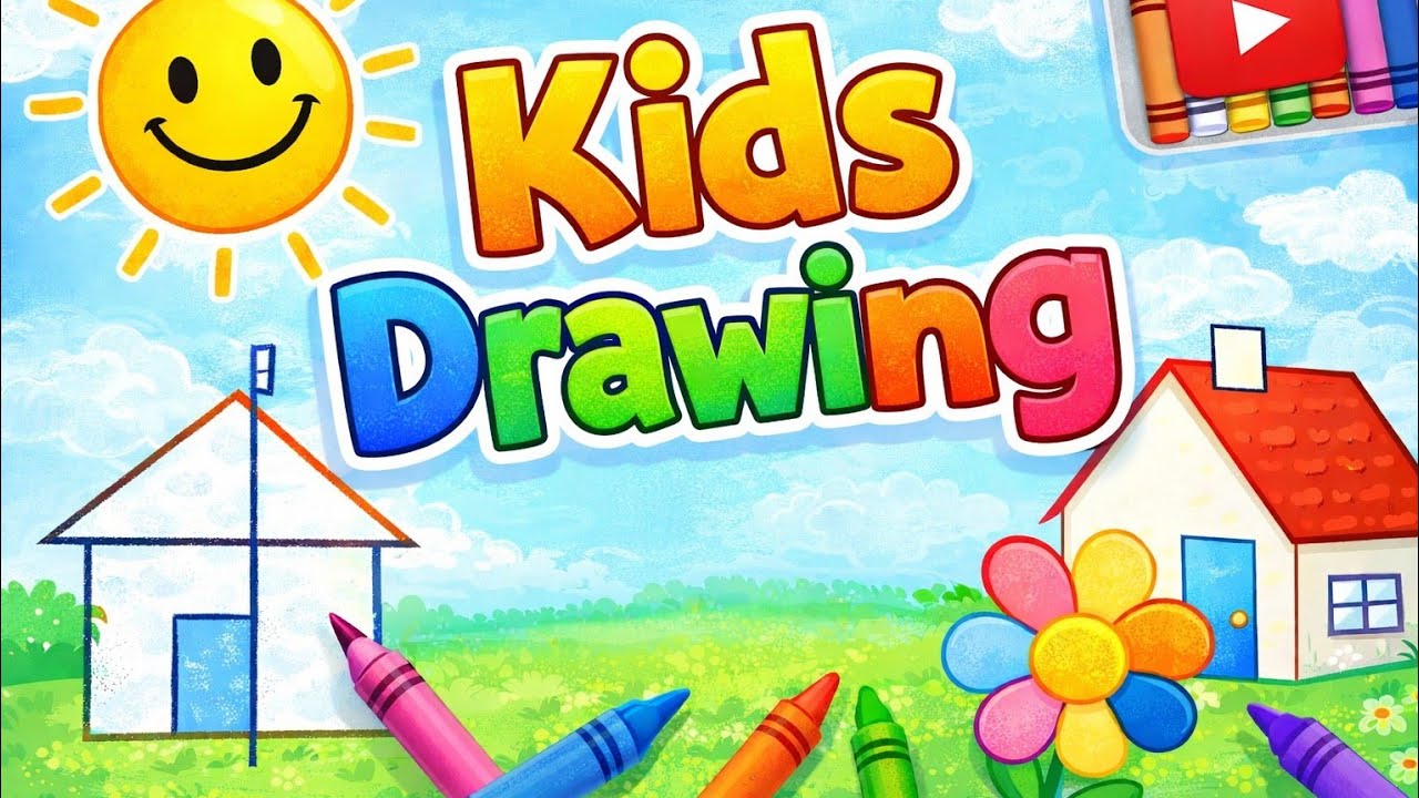 Kids Drawing for Beginners. Easy Learning Drawing
