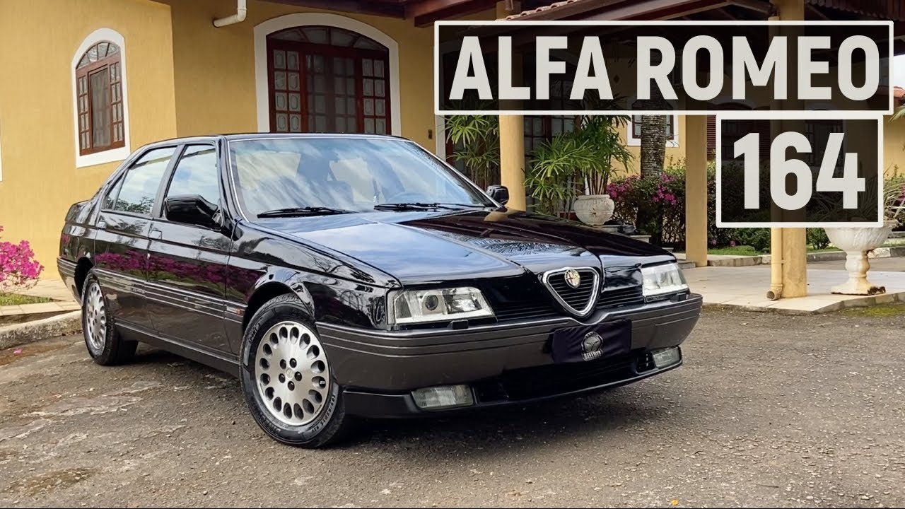 ALFA ROMEO 164: beleza italiana