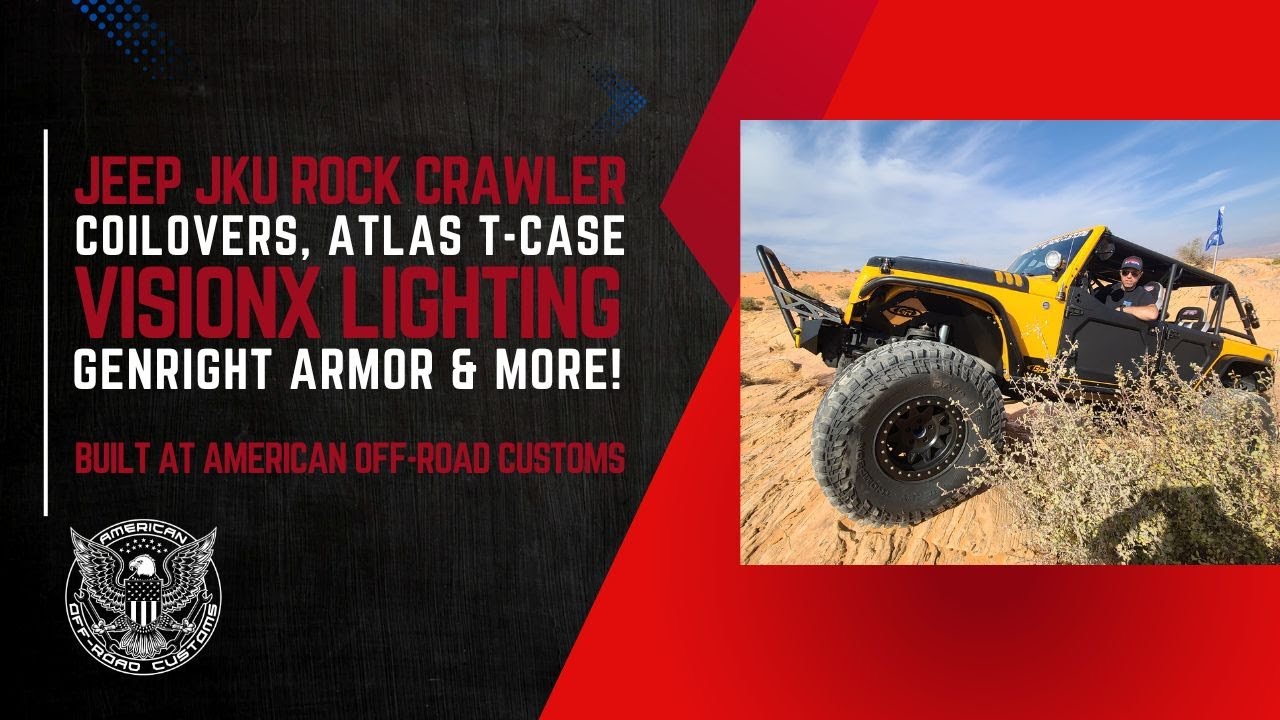 Inside the Owner’s Jeep JKU Rock Crawler | Coilovers, Atlas T-Case, GenRight Armor & More!