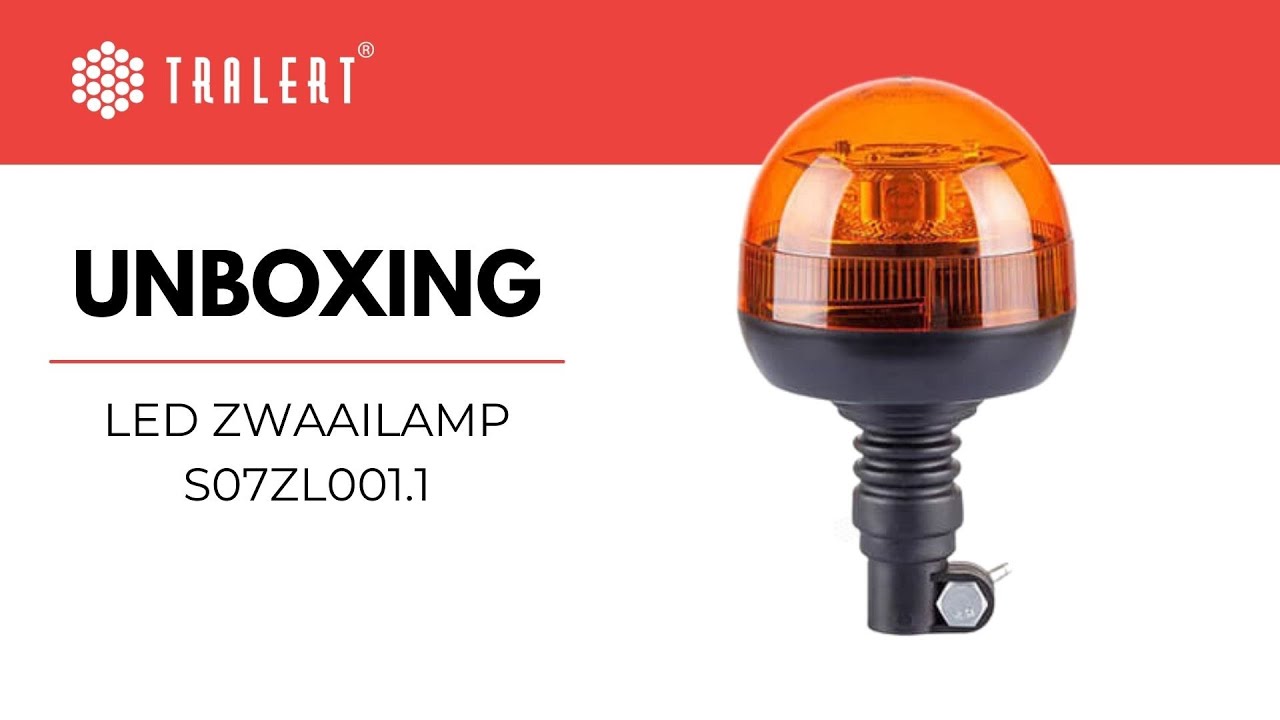 Unboxing LED zwaailamp S07ZL001.1