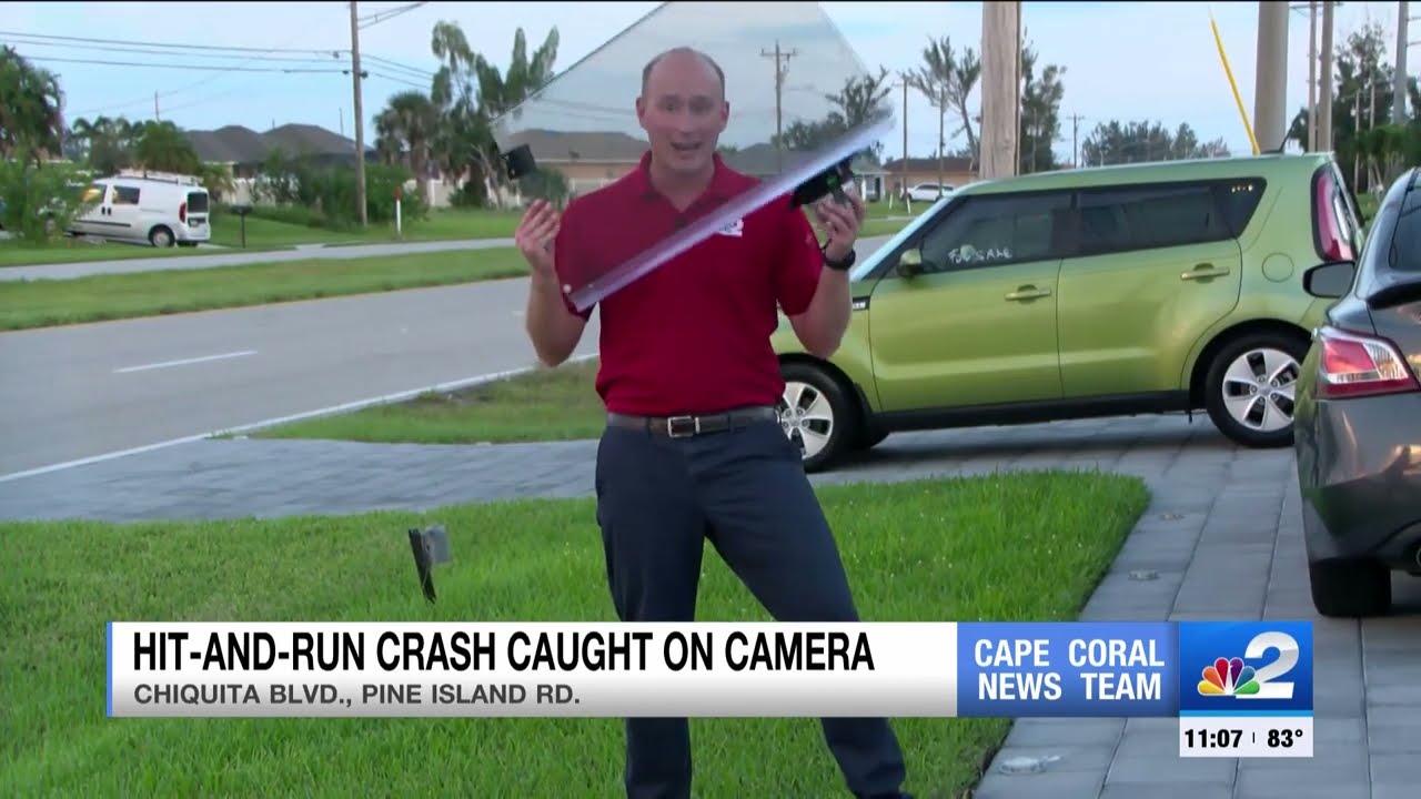 Golf Cart Comes Loose From Trailer, Slams Into Parked Cars In Cape Coral