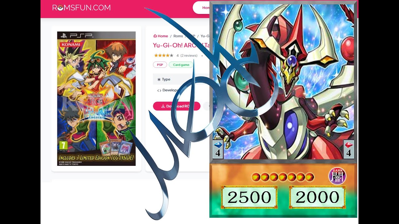 Yugioh Tag Force ARC V - PSP Cheat Codes (All Cards + No Ban List)